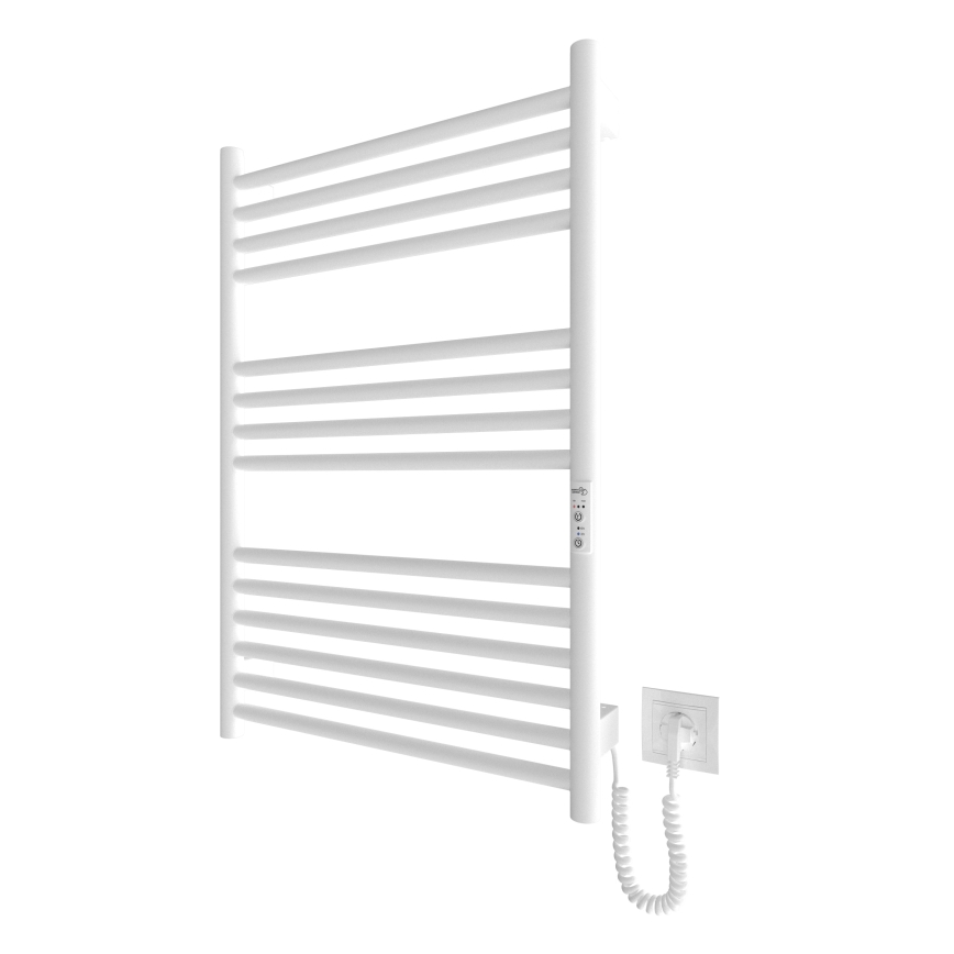 Za kupatilo cijevni radijator HF GREENWICH 170W/230V 77x53 cm bela okrugli