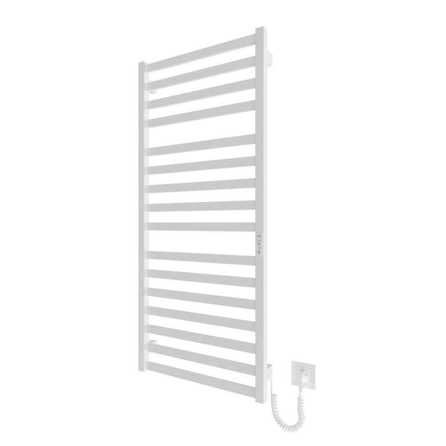 Za kupatilo cijevni radijator HF OXFORD 255W/230V 117x53 cm bela desna