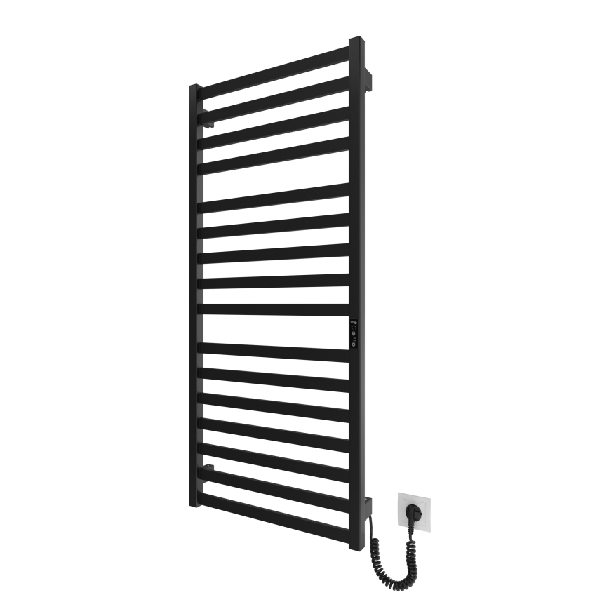Za kupatilo cijevni radijator HF OXFORD 255W/230V 117x53 cm crno