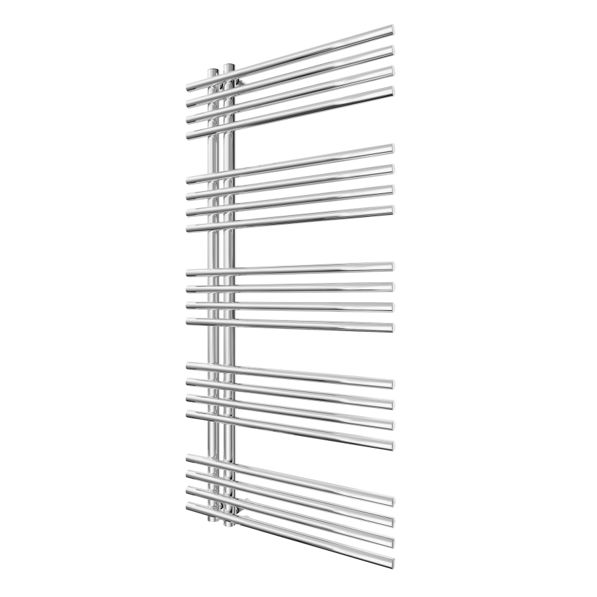 Za kupatilo cijevni radijator INOX 368W/230V 109x53 cm nerđajući čelik/sjajni krom