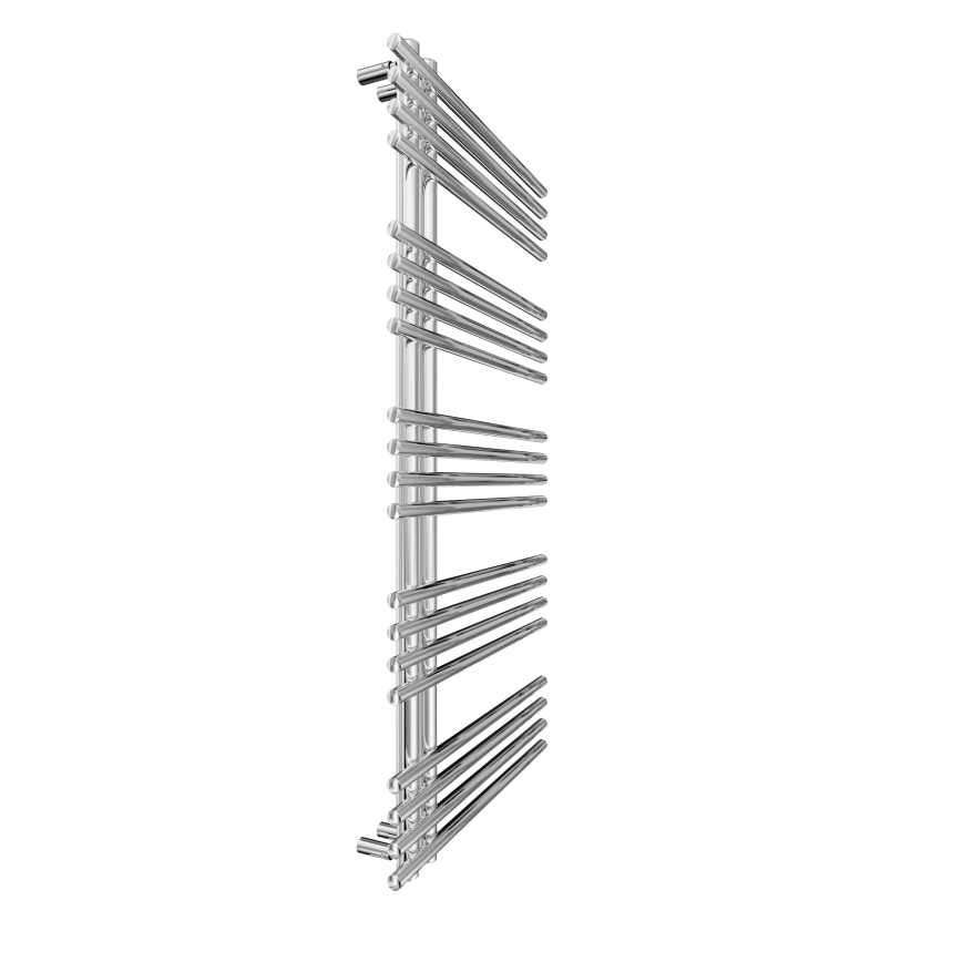 Za kupatilo cijevni radijator INOX 368W/230V 109x53 cm nerđajući čelik/sjajni krom