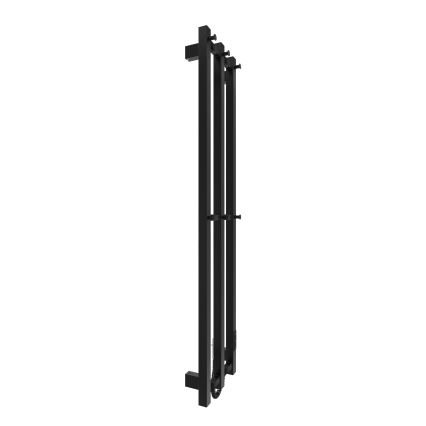 Za kupatilo radijator HF SLIM 110W/230V 117x25 cm crno uglast
