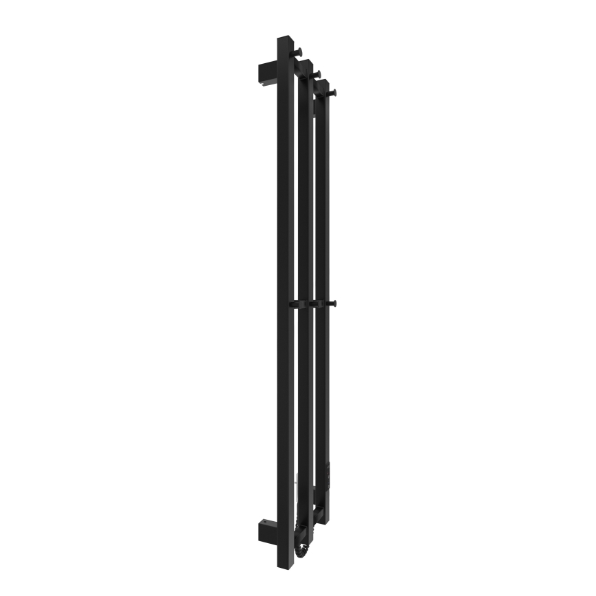 Za kupatilo radijator HF SLIM 110W/230V 117x25 cm crno uglast