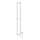Za kupatilo radijator HF SLIM 80W/230V 117x14 cm bela uglast