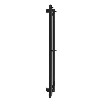 Za kupatilo radijator HF SLIM 80W/230V 117x14 cm crno uglast