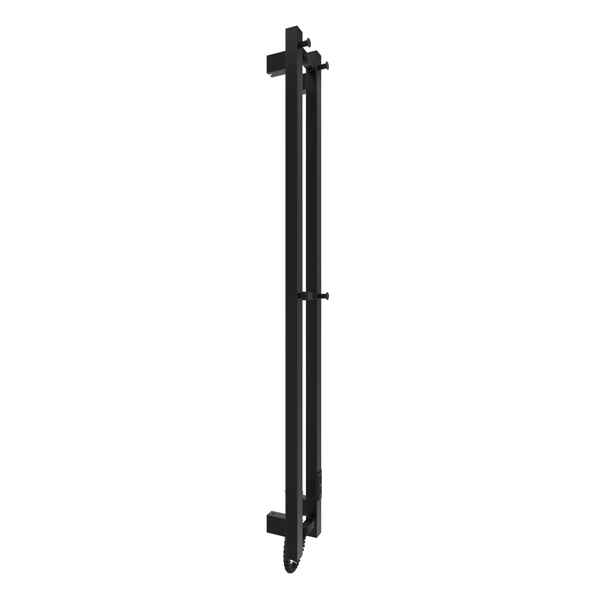 Za kupatilo radijator HF SLIM 80W/230V 117x14 cm crno uglast