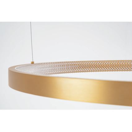 Zambelis 2007 - LED prigušiva luster na sajli LED/50W/230V zlatan