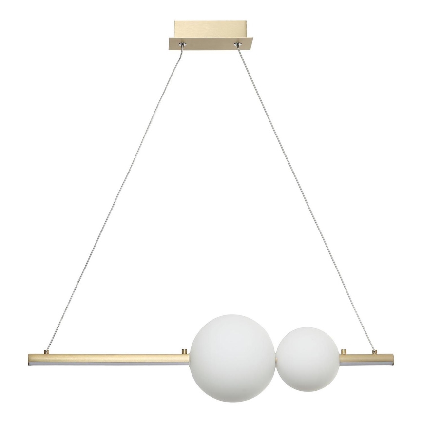 Zambelis 22108 - LED prigušiva luster na sajli LED/11W/230V zlatna