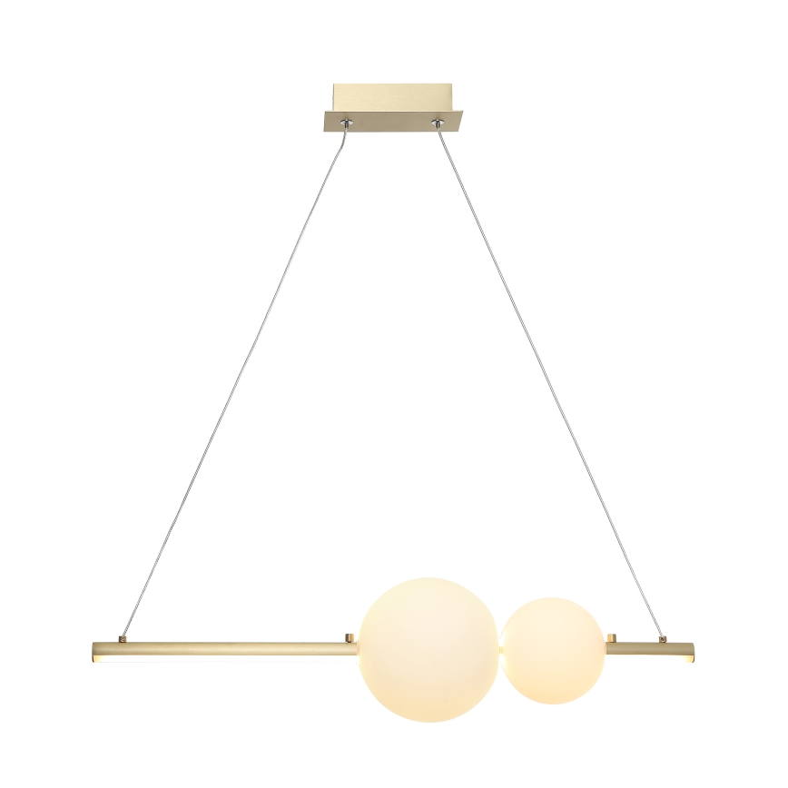 Zambelis 22108 - LED prigušiva luster na sajli LED/11W/230V zlatna