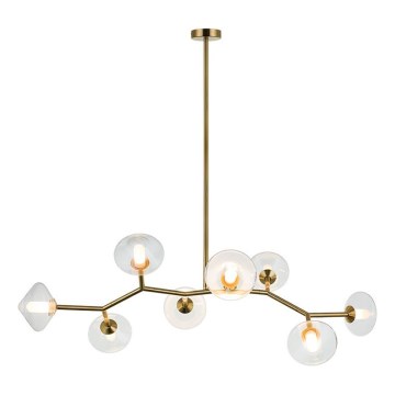 Zambelis 23023 - Luster na šipci 8xG9/5W/230V u zlatnoj boji
