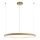 Zambelis 23034 - LED prigušiva luster na sajli LED/45W/230V 3000K prečnik 90 cm zlatna