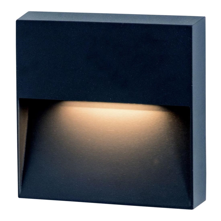 Zambelis E241-G - LED spoljašnje stepenišno svetlo LED/6W/230V IP65 antracit