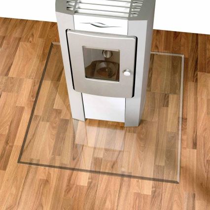 Zaštitno staklo ispod peći 800x800x8 mm, kvadratno