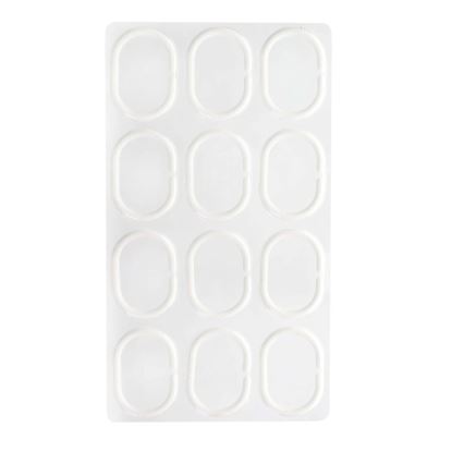 Zavesa za tuš TORO PREMIUM 178x199 cm listovi