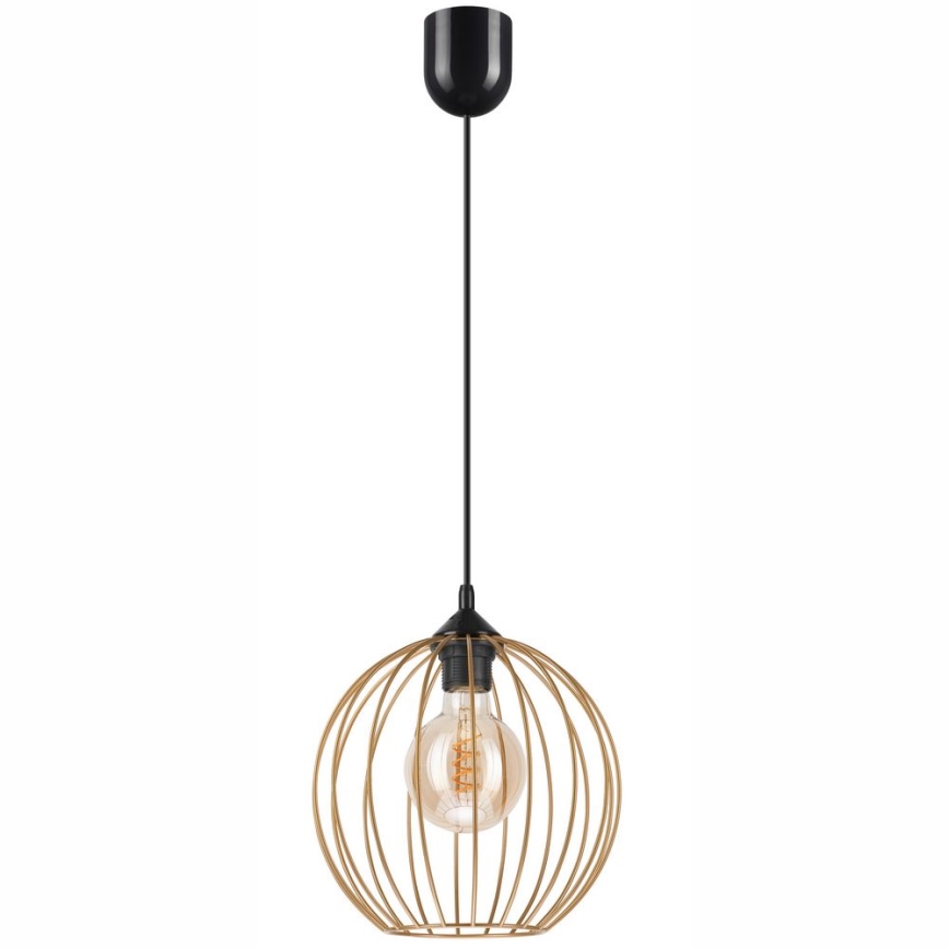 Zavesni luster ZOYA na sajli 1xE27/60W/230V, mesing