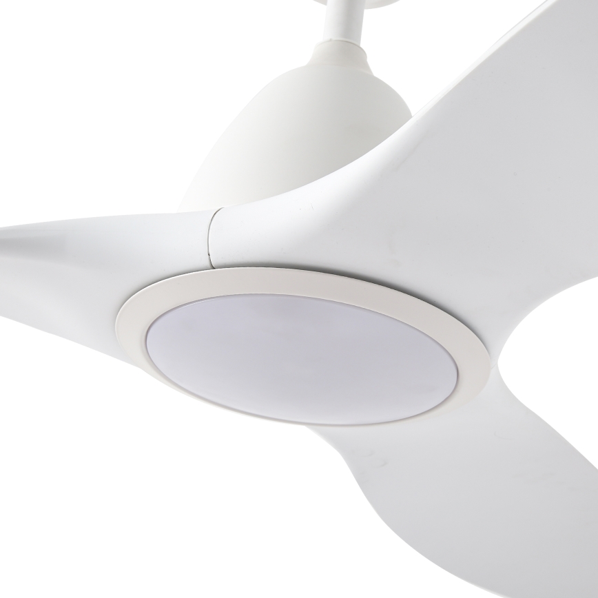 ZEVENTI - LED plafonski ventilator URBINO LED/20W/230V 3000-6000K Wi-Fi Tuya beli + daljinski upravljač