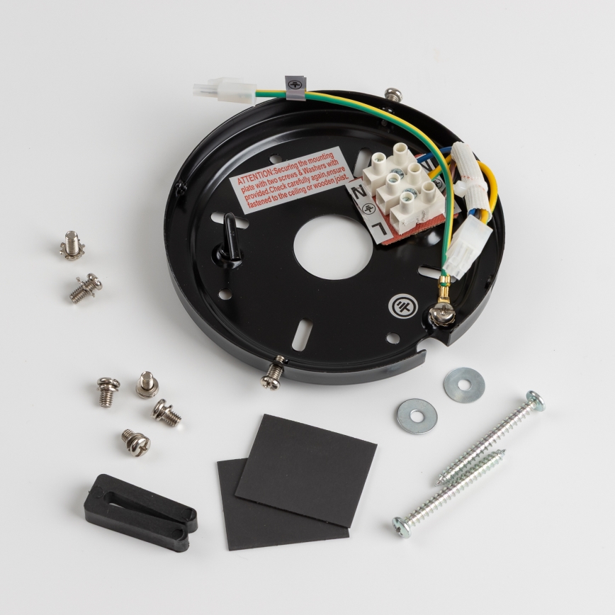 ZEVENTI - Plafonski ventilator FAMARA 1xE14/60W/230V bež