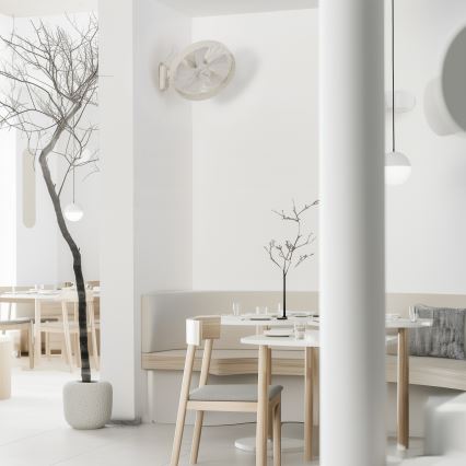 ZEVENTI - Zidni ventilator FREEZE 50W/230V, prečnik 40 cm, beo, sa daljinskim upravljačem