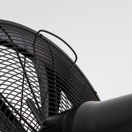 ZEVENTI - Zidni ventilator FREEZE 50W/230V prečnika 40 cm, crni + daljinski upravljač