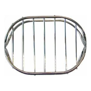 Žičana sapunjarica 8,4x10,7 cm, sjajni hrom