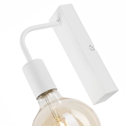 Zidna lampa ASTRID 1xE27/60W/230V bela