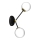 Zidna lampa JOY 2xE14/40W/230V crna/zlatna