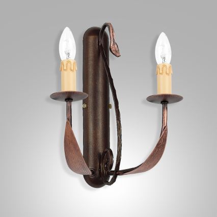 Zidna lampa LOARA 2xE14/60W/230V