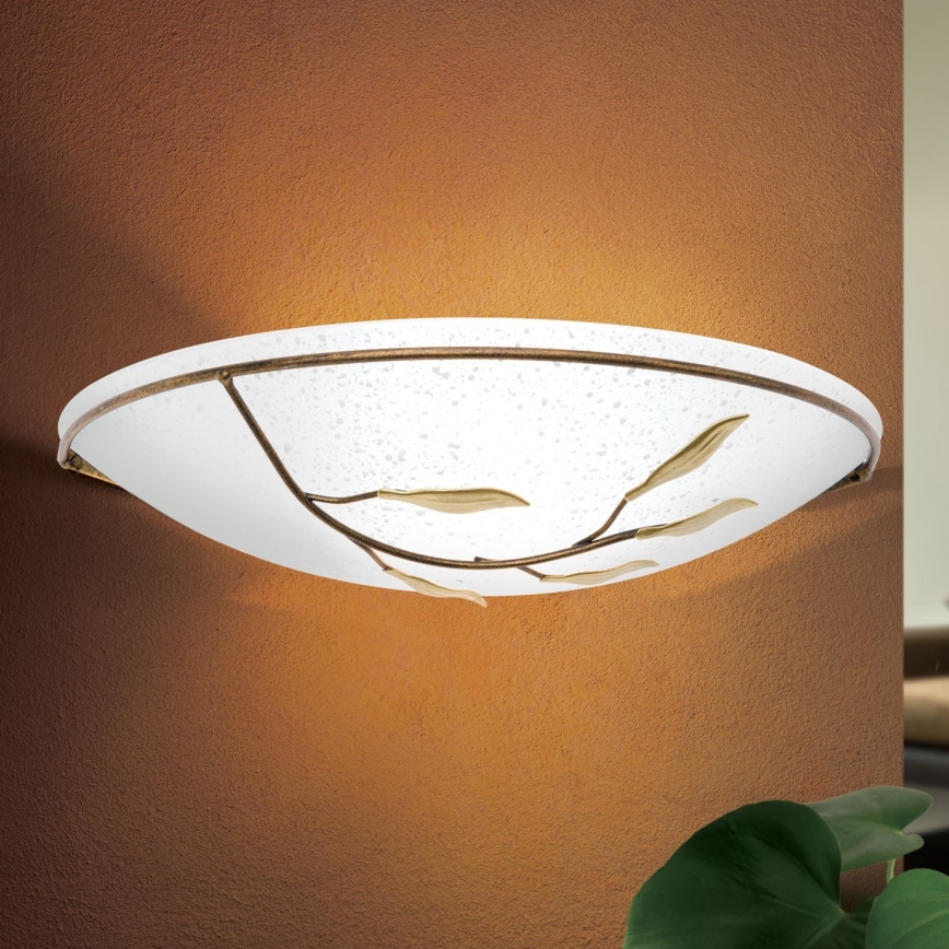 Zidna lampa LUCA 1xE27/60W/230V bronzana/patina