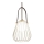 Zidna lampa MEMORY 1xG9/4W/230V bela/braon