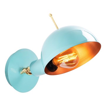Zidna lampa SIVANI 1xE27/40W/230V plava