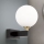 Zidna lampa za kupatilo MARA 1xG9/20W/230V IP44 crno