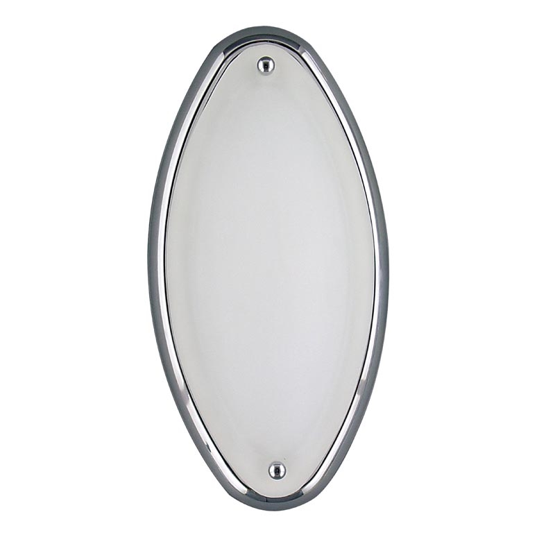 Zidna plafonjera za kupatilo NEPTUN 1xE14/40W/230V mat krom IP44