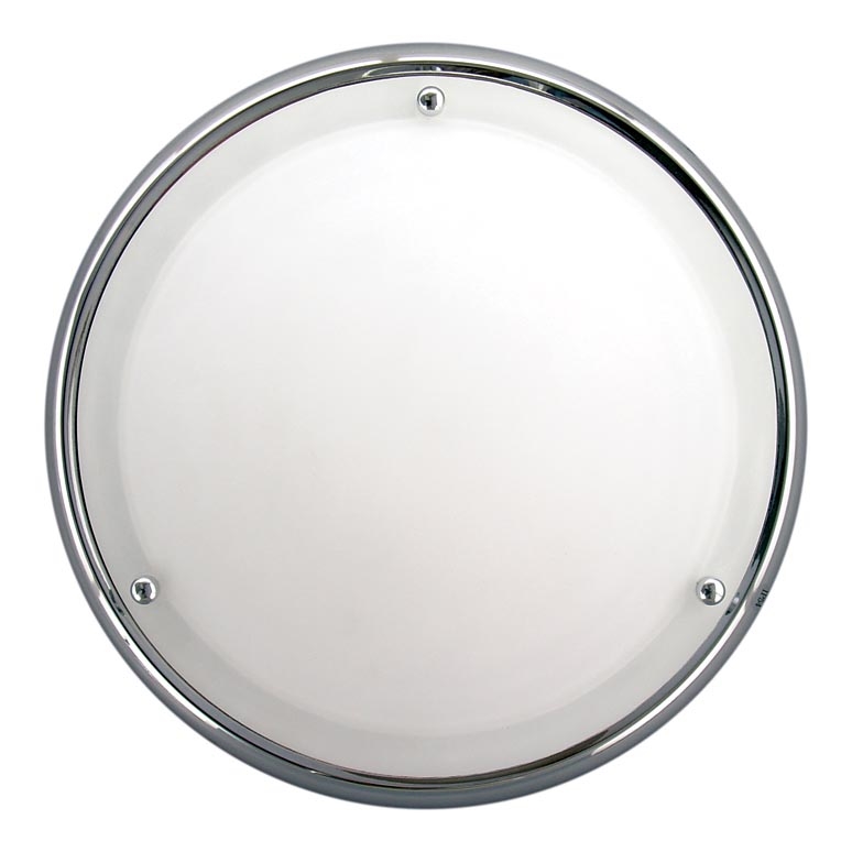 Zidna plafonjera za kupatilo NEPTUN 1xE27/60W/230V sjajni krom IP44