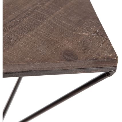 Zidna polica 30x33 cm od smreke