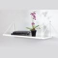 Zidna polica ARMONI 20x72 cm bela
