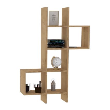 Zidna polica KENO 125x79 cm, braon