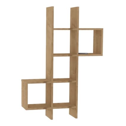 Zidna polica KENO 125x79 cm, braon
