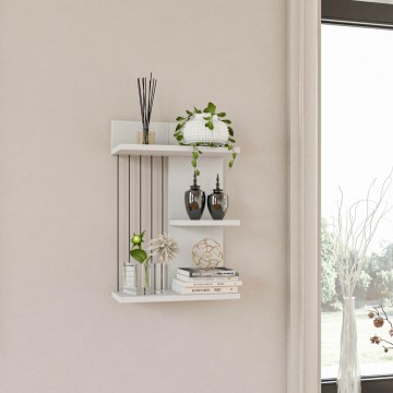 Zidna polica KINIK 60x40 cm bela