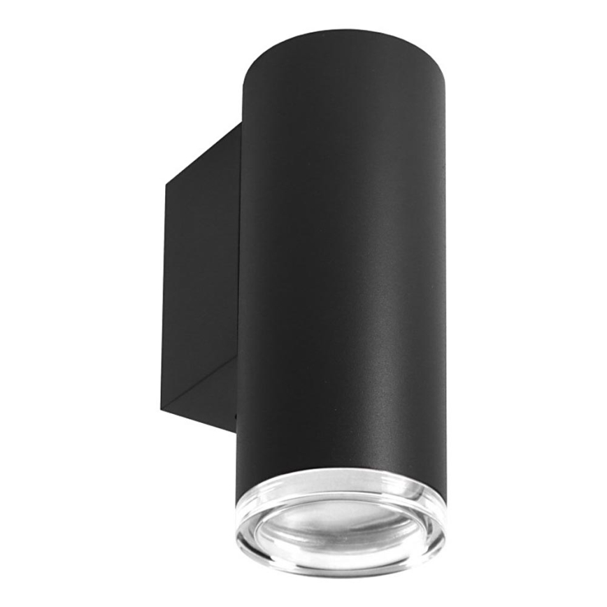 Zidna reflektorska lampa za kupatilo TURYN 1xGU10/10W/230V IP44 crni