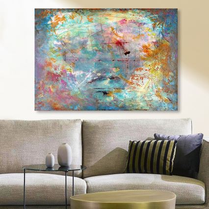 Zidna slika na platnu 70x100 cm, u živim bojama