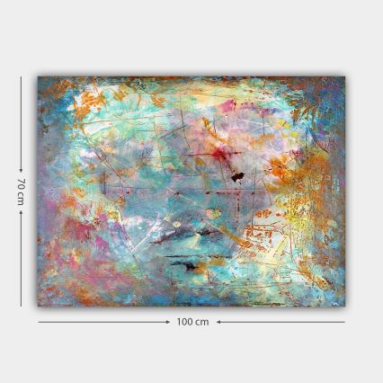 Zidna slika na platnu 70x100 cm, u živim bojama