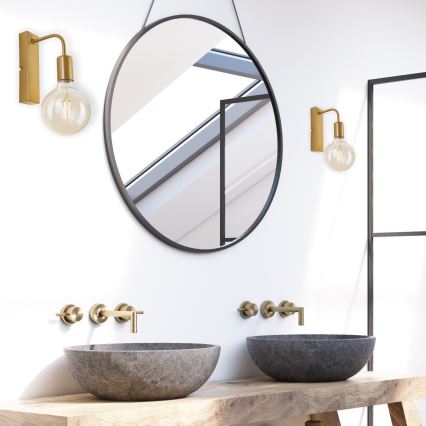 Zidna svetiljka ASTRID 1xE27/60W/230V zlatna