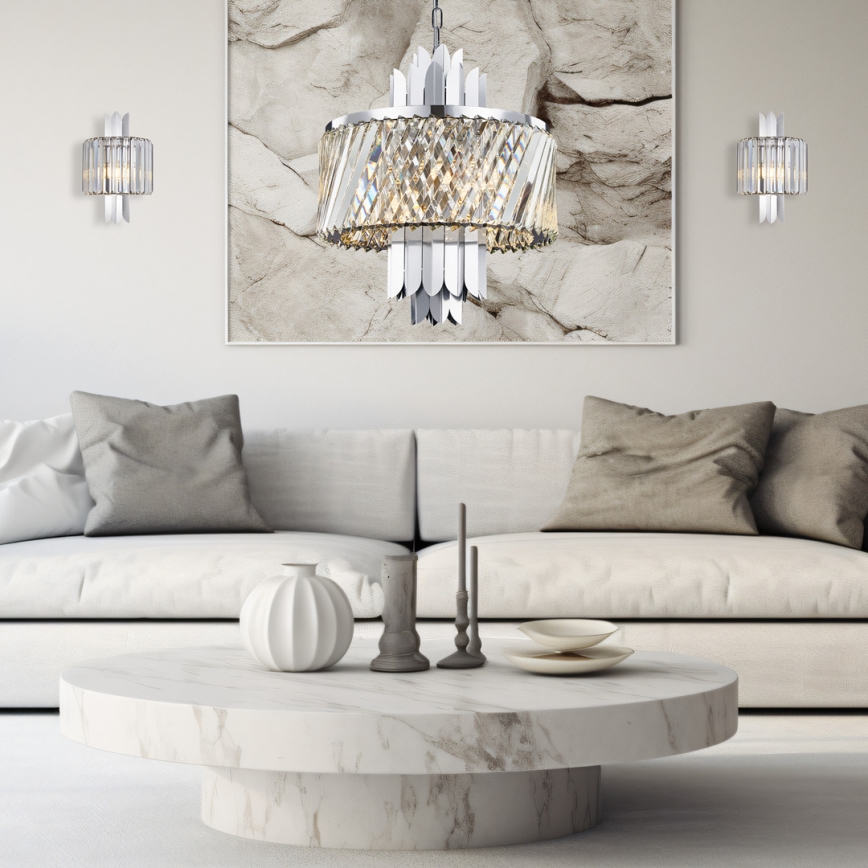 Zidno svetlo MARGOT 2xE14/40W/230V mat hrom