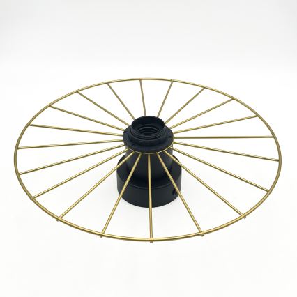 Zidna svetiljka MONTANA 1xE27/15W/230V, prečnik 30 cm, zlatna