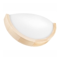 Zidna svetiljka NATURAL SLIM 1xE27/60W/230V borovina