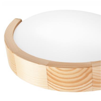 Zidna svetiljka NATURAL SLIM 1xE27/60W/230V borovina