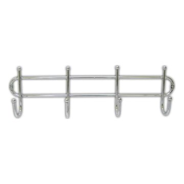 Zidna vešalica 10,5x37 cm, sjajni hrom