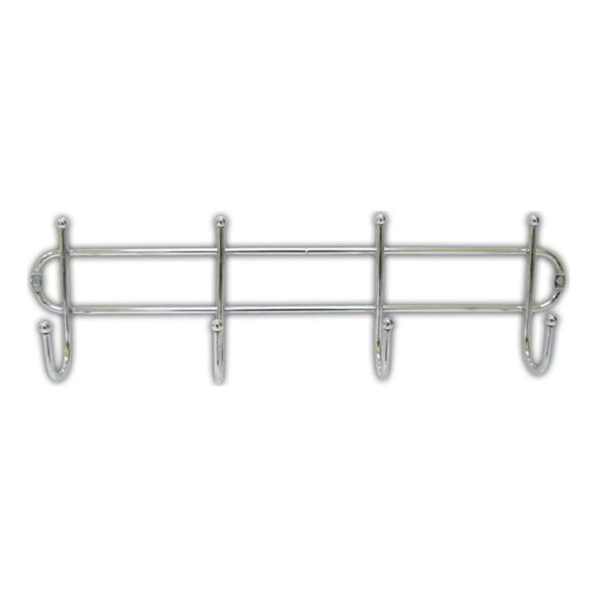 Zidna vešalica 10,5x37 cm, sjajni hrom