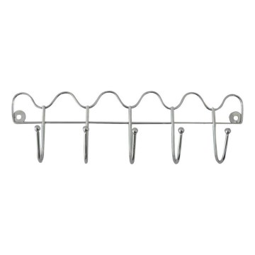 Zidna vešalica 10x34,5 cm, sjajni hrom
