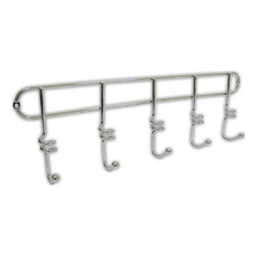 Zidna vešalica TWIST 4,3x14,5 cm sjajni hrom